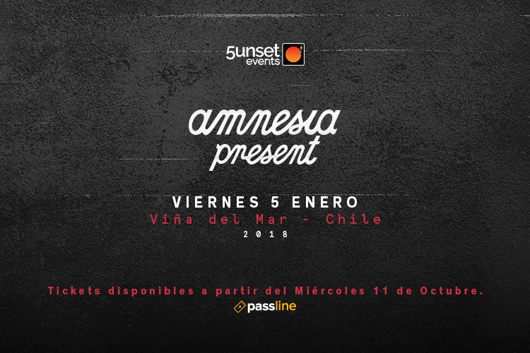 Amnesia Presents va a Chile