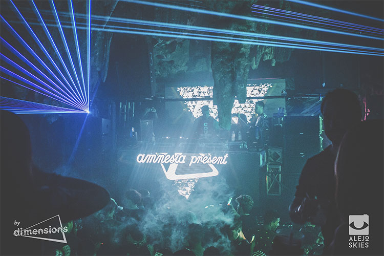 Amnesia presents at The Cave - Guacara Taina