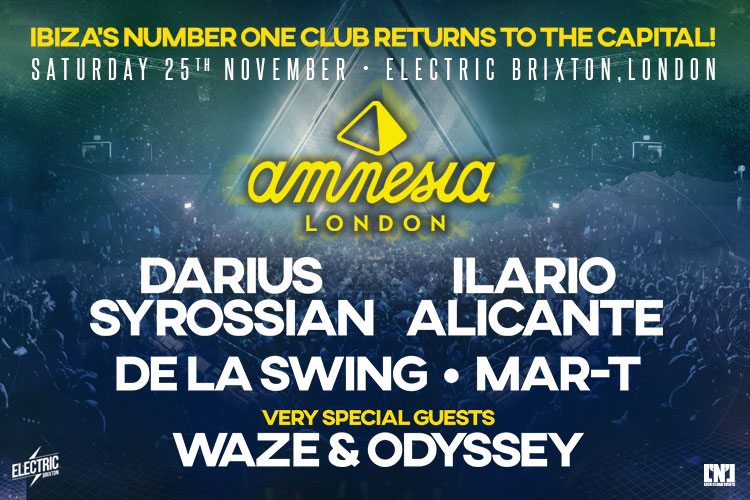 Amnesia returns to London