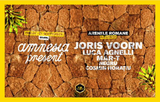 Amnesia Presents va a Bucharest
