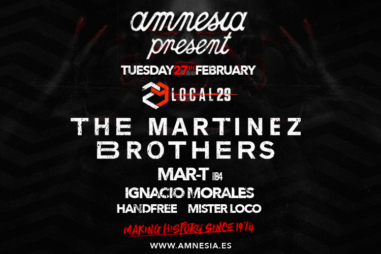 Amnesia Presents goes to Malaga