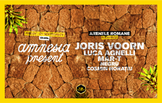 fiesta Amnesia Presents goes to Bucharest